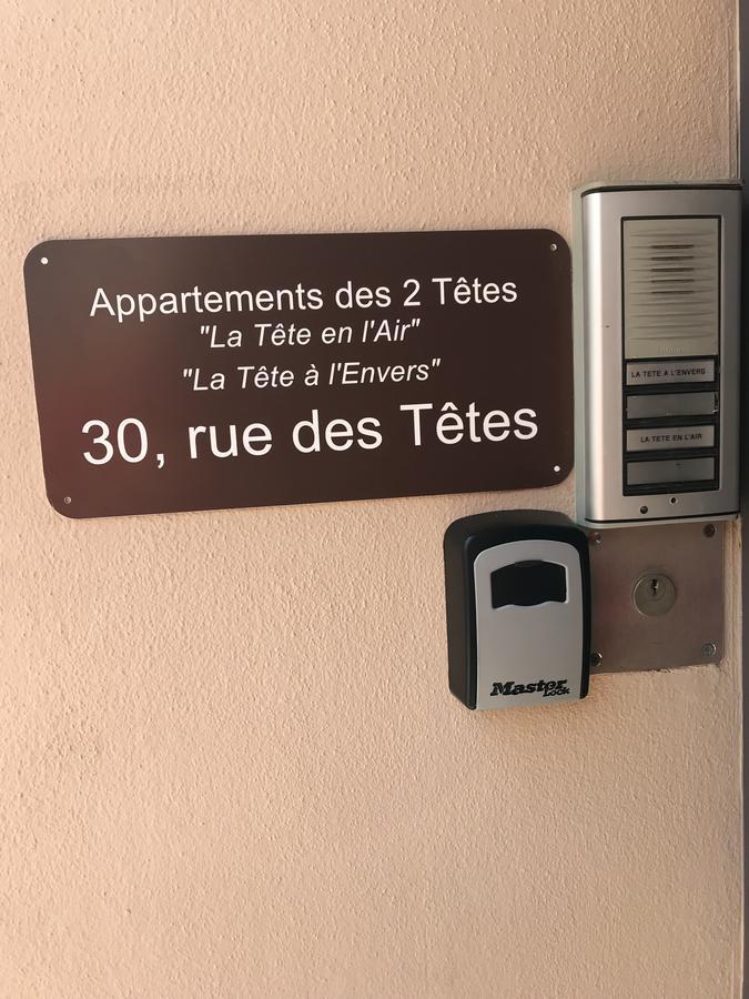 Appartements Des 2 Tetes Κολμάρ Εξωτερικό φωτογραφία
